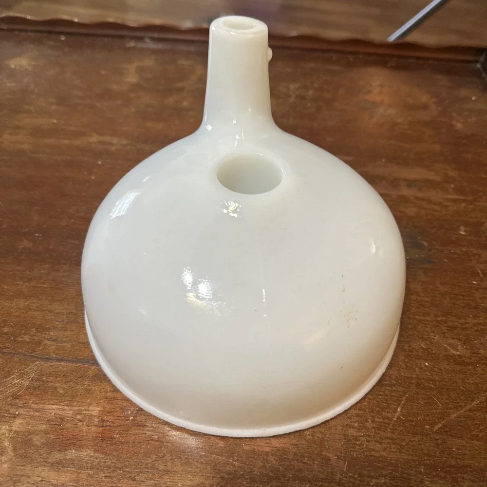 Vintage Milk Glass Attachment For Sunbeam Mixer Juicer‎ 1940-50's